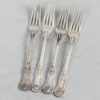 Gafflar, 4st, silver, 108g, K. Andersson