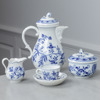 Meissen, Moccaservis, "Lökmönster", 12 delar, 