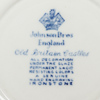 Tekoppar med fat, 6 st, "Old Britain Castles", Johnson Bros