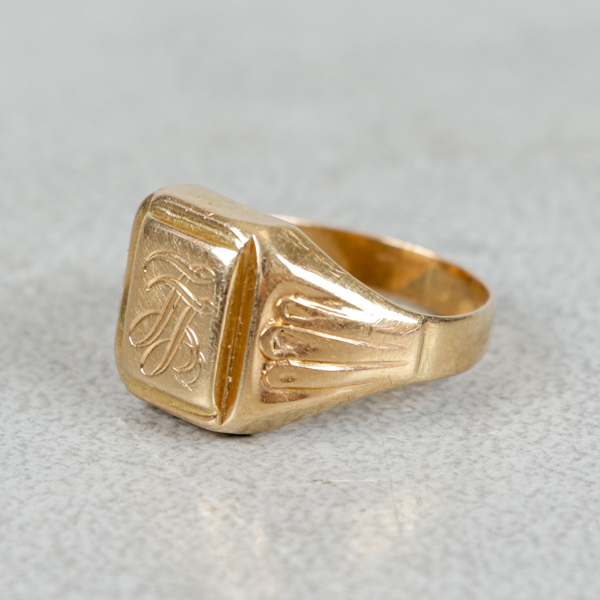 Klackring, Guld 18k, 3.4g