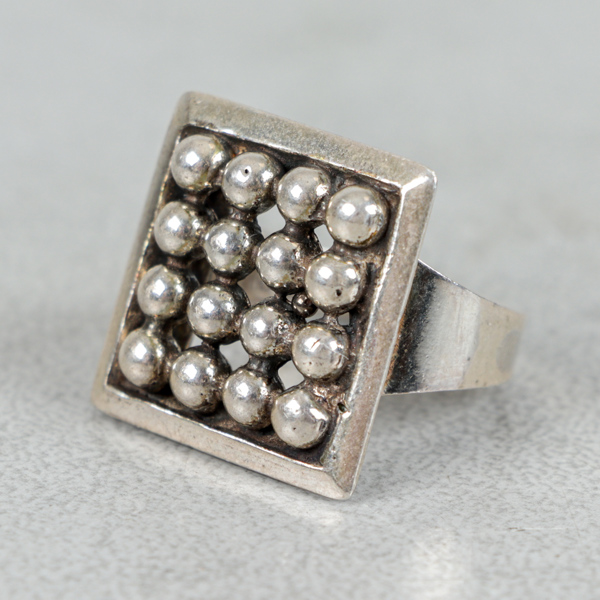 Ring, Erik Granit, Finland, silver