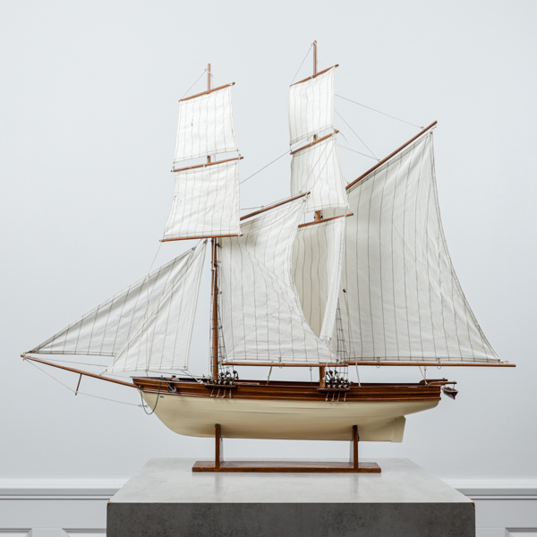 Skeppsmodell, 1900-talets andra del