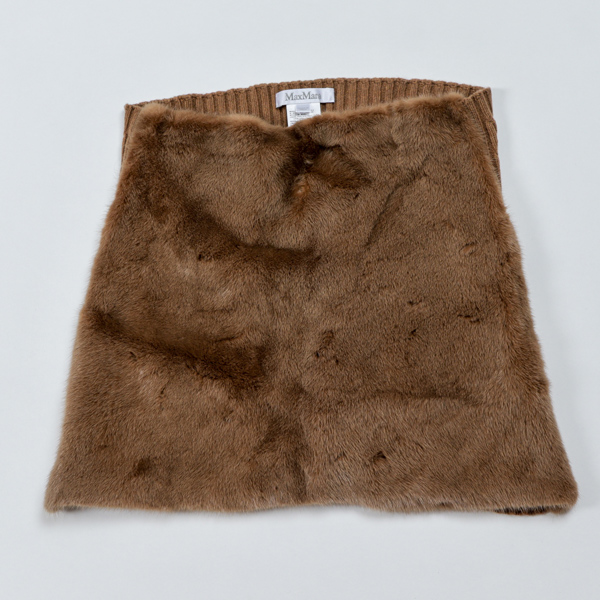 Kjol, Max Mara, ull, mink