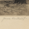 Jonas Lindkvist, Västgötaspången i Uppsala, Etsning