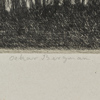 Oskar Bergman (1879-1963), Björkskog, etsning