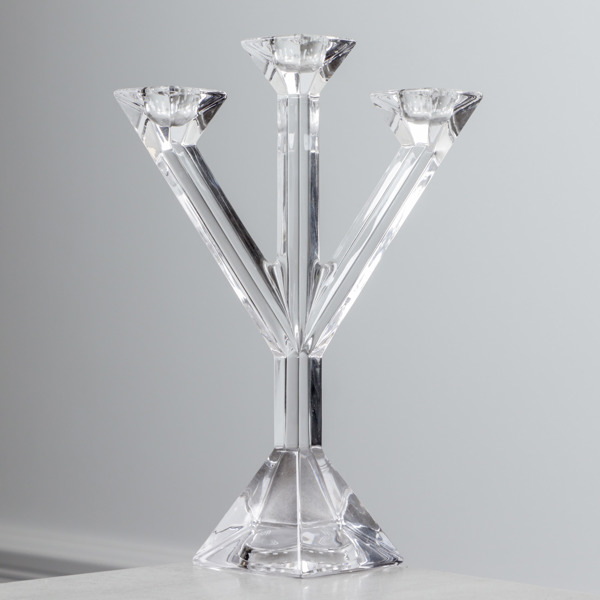 Kandelaber, kristall, Villeroy & Boch