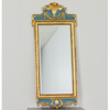 Spegel, gustaviansk stil, slipat glas, 1900-talets mitt