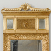 Spegel, förgylld, slipat glas, 1900-talets första del