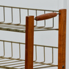 Tidningshylla, Teak och metall, 1950/60-tal