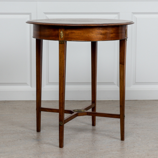 Runt bord, Gustavianskt stil, Mahogny, 18/1900-tal