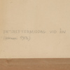 Carin Ax (1915-2006), "Vintereftermiddag vid ån", pastell, signerad 
