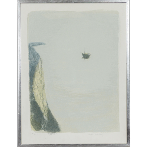 Gustav Rudberg (1915-2001), färglitografi, 112/310, signerad