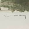 Gustav Rudberg (1915-2001), färglitografi, 47/150, signerad