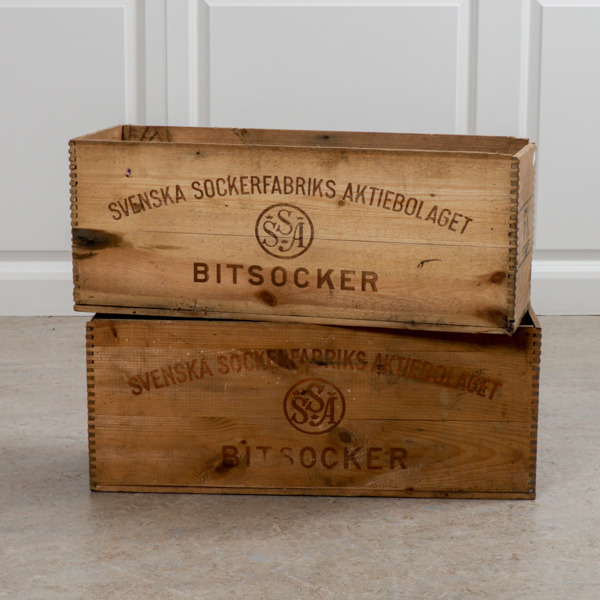 Sockerlådor, 2 st