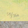 Edgar Mathias Saving (1970-), "Fågel", färglitografi, signerad, numrerad 