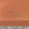 Edgar Mathias Saving (1970-), "Provins", färglitografi, signerad, numrerad 