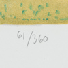 Edgar Mathias Saving (1970-), "Orient", färglitografi, signerad, numrerad 