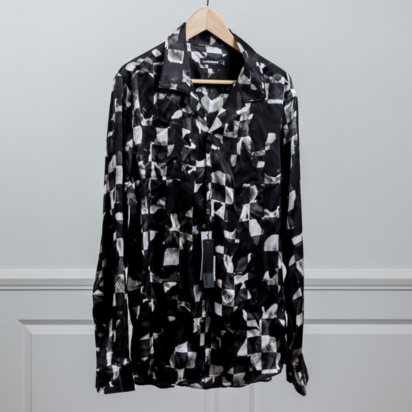 J. Lindeberg, Skjorta, "PJ silk winter iris shirt", Dam strl M, oanvänd