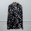 J. Lindeberg, Skjorta, "PJ silk winter iris shirt", Dam strl M, oanvänd