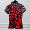 J. Lindeberg, Golf, pikétröja "Tour Tech print Polo", Strl S, oanvänd