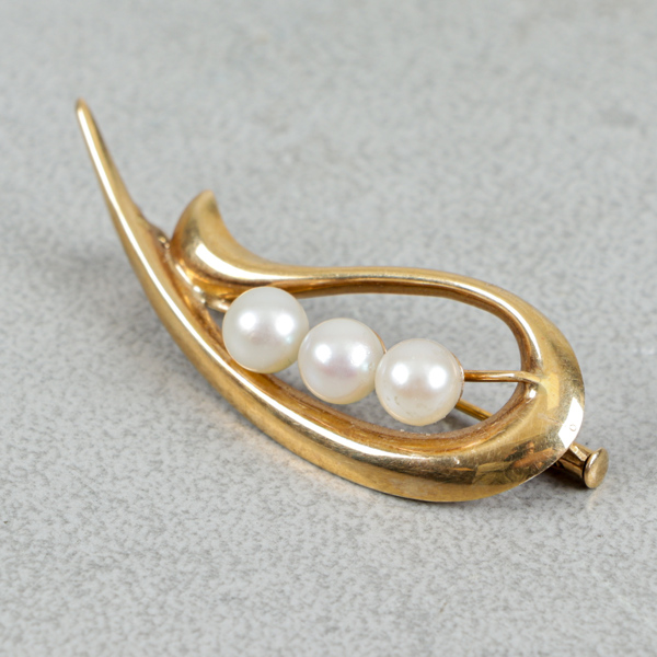 Brosch, Guld 18k, 3.8g