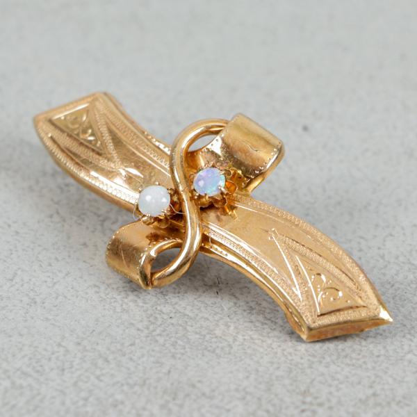 Brosch, Guld 18k, 2.7g