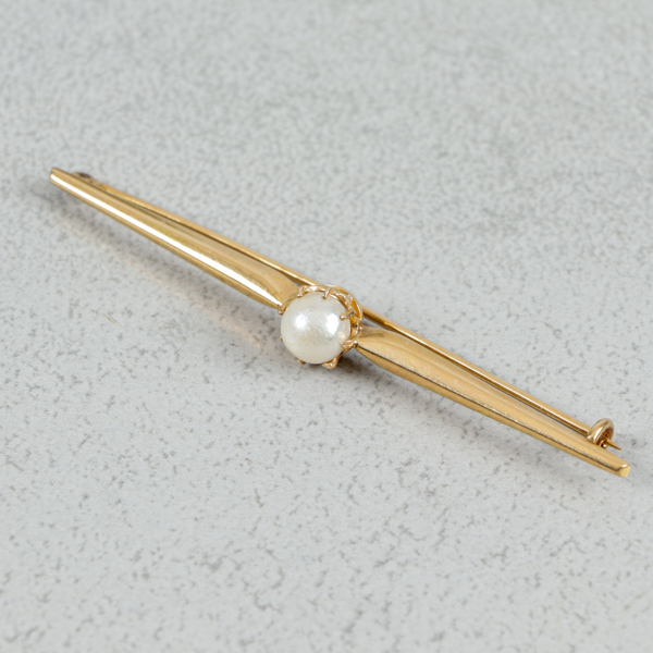 Brosch, Guld 18k, 2.7g