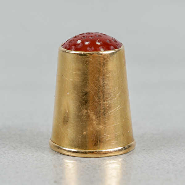 Fingerborg, Guld 18k, GD & Co, år 1931, 3.4g