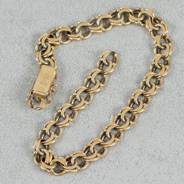 Armkedja, Guld 18k, 18.4g, defekt