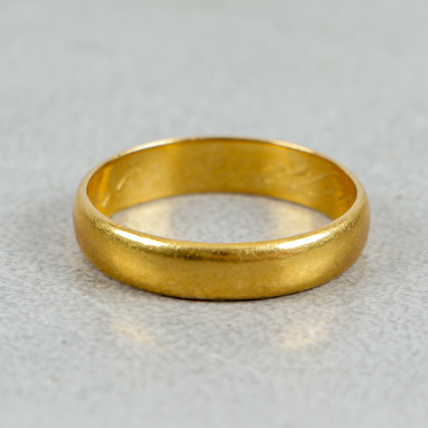 Ring, Guld 23k, 5.2g