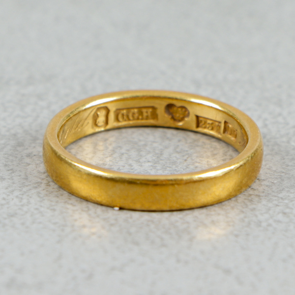 Ring, Guld 23k, 5.4g