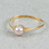 Ring, Guld 18k, 0.9g