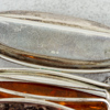Armband, Fischland, Silver och bärnsten