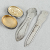 Silverföremål, 4 delar, 64g