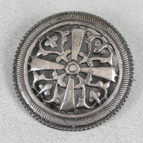 Brosch, Kalevala Koru, Silver, år 1948