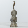 Kjell Engman, skulptur, "Violin" i serien The Band, Kosta Boda, signerad