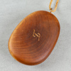  Tore Sunna (1942-2006), halssmycke, horn och trä, monogramsignerad