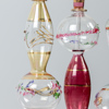 Parfymflakonger, 4 st, glas, Italien, 1900-tal