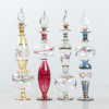 Parfymflakonger, 4 st, glas, Italien, 1900-tal