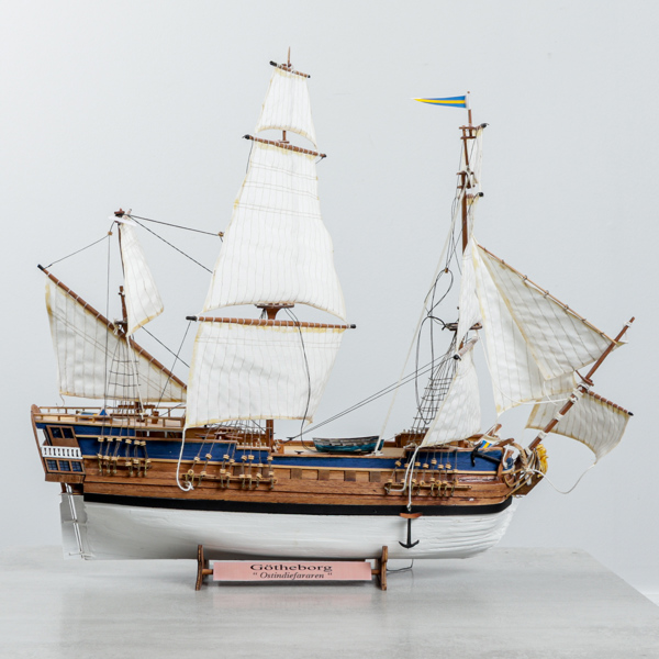 Skeppsmodell, "Götheborg", trä