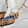 Skeppsmodell, "Götheborg", trä