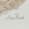 Lars Pirak, färglitografi, signerad och numrerad, 262/310