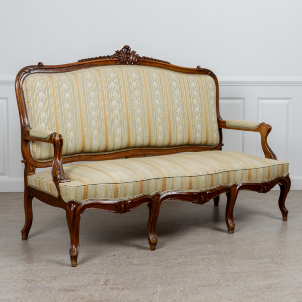 Soffa, nyrokoko, 1800-talets andra del