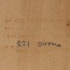 Olof Ottelin, stolar, "Sirena", modell 221, 2 st, Oy Stockmann Ab, Kervo Snickerifabrik, 1960-tal