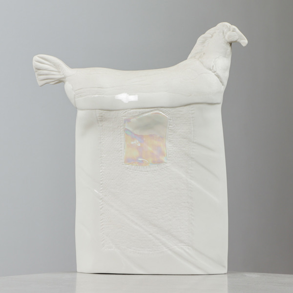 Skulptur, häst, keramik, Suzanne Öhlen, Rörstrand