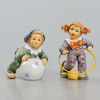 Figuriner, 2 st MJ Hummel, porslin, Goebel