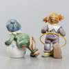 Figuriner, 2 st MJ Hummel, porslin, Goebel