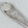 Dessertskedar, 4 st, silver, Johan Petter Grönvall, (1807-1843), Stockholm, år 1821