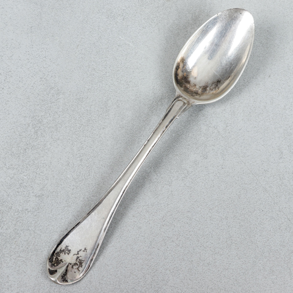 Dessertsked, silver, Petter Eneroth, (1771-1808), Stockholm, år 1792