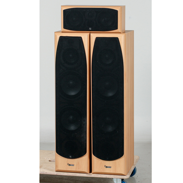 Högtalare, 3 delar, Alpha